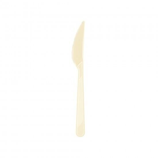 KIKA PLASTIK BICAK KREM 25 LI