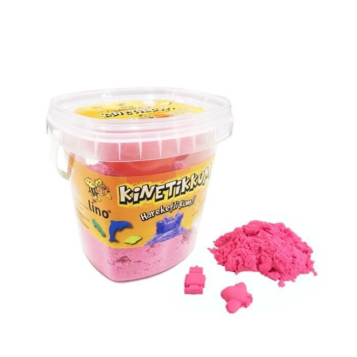 LINO KINETIK KUM 500 GR KOVA PEMBE LN-500P