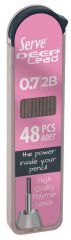 SERVE DEEP MEKANIK KALEM UCU 0.7MM 2B SEKER PEMBE
