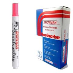 SNOWMAN TAHTA KALEMI PEMBE 12 LI KUTU