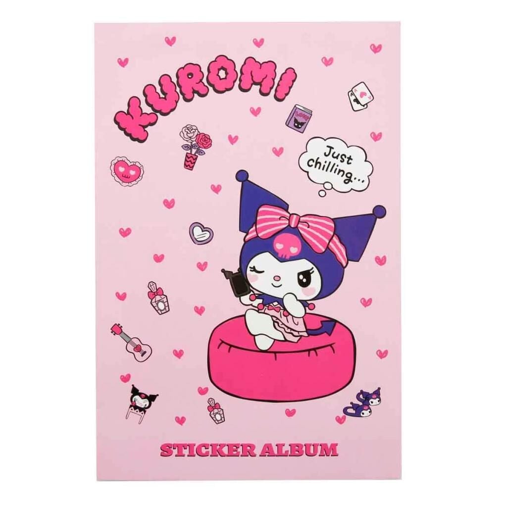 KUROMI STICKER ALBUM PEMBE (1563100)