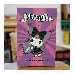 KUROMI STICKER ALBUM MOR/PEMBE (1563100)