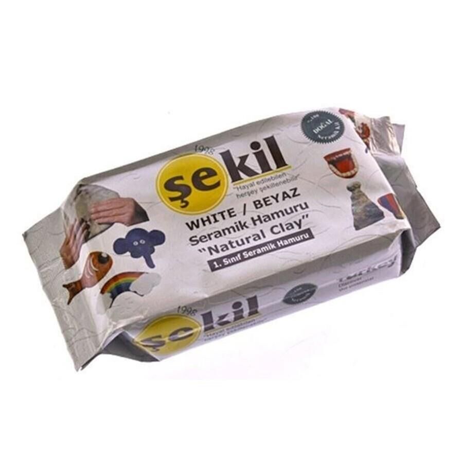 SEKIL SERAMIK KIL HAMURU 250gr.K.RENGI