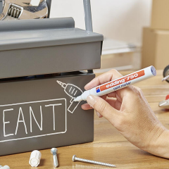 EDDING 750 HOBI SANAT KALEMI BEYAZ 1 LI