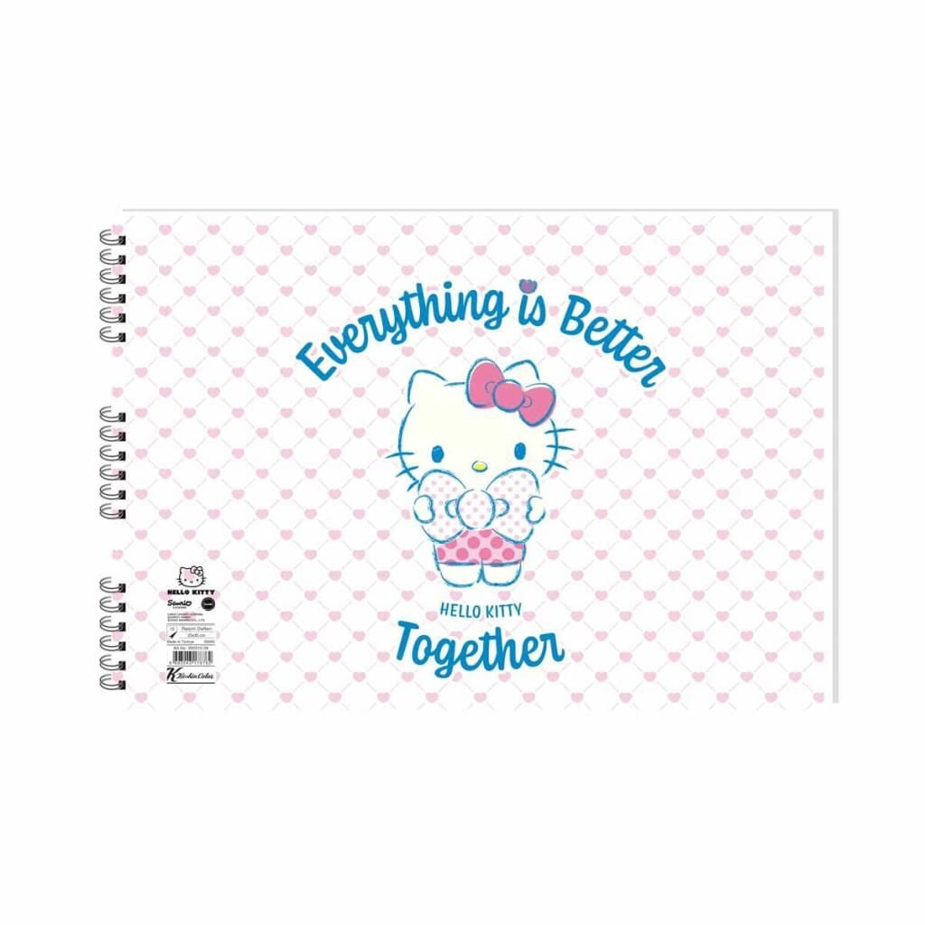 KESKIN HELLO KITTY  RESIM DEFTERI  25x35 SPR.15 YP