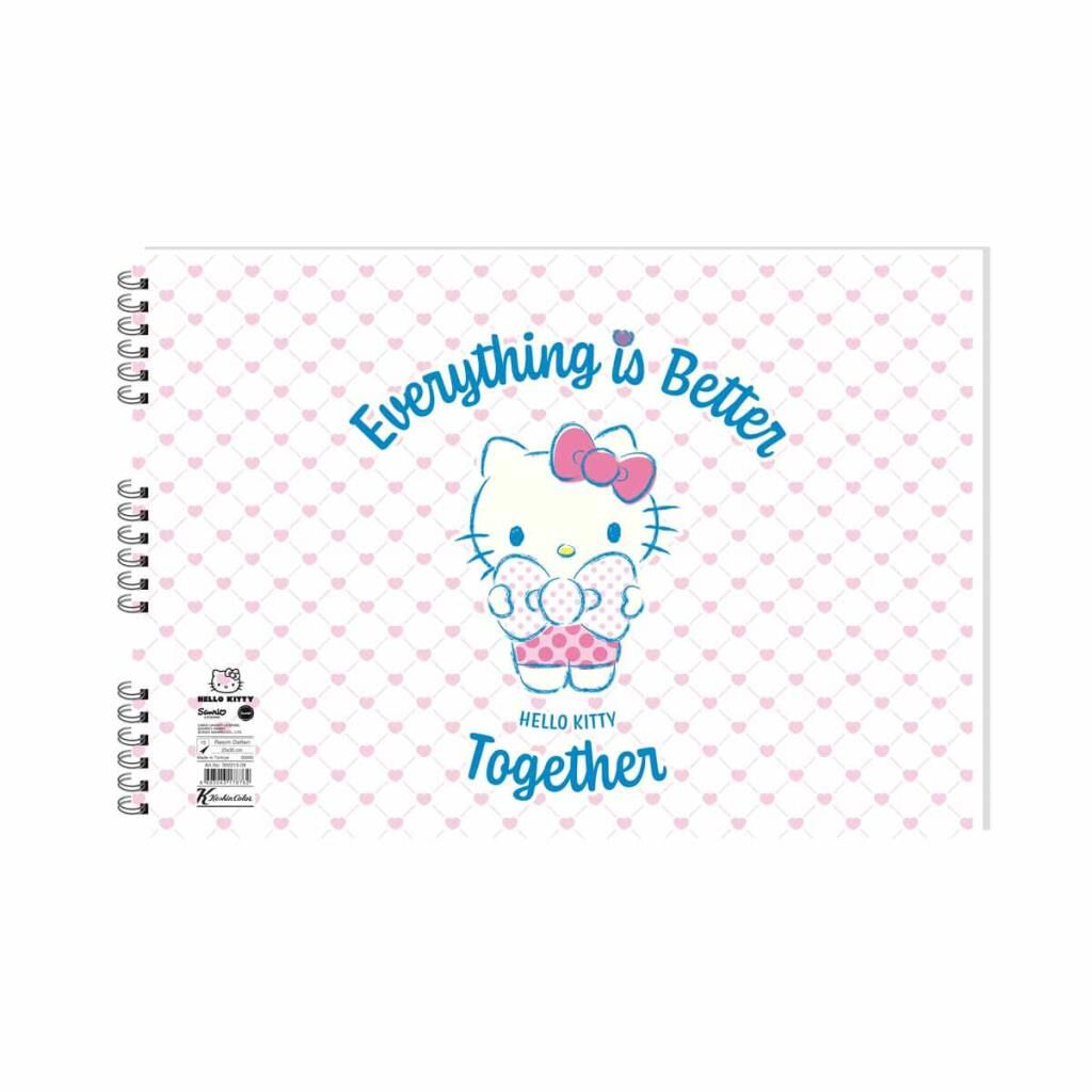 KESKIN HELLO KITTY  RESIM DEFTERI  25x35 SPR.15 YP