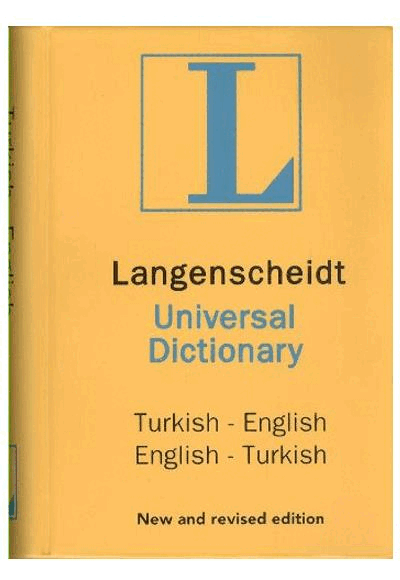 LANGENSCHEIDTS INGILIZCE-TURKCE SOZLUK KITAP