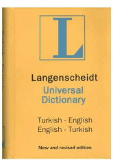 LANGENSCHEIDTS INGILIZCE-TURKCE SOZLUK KITAP