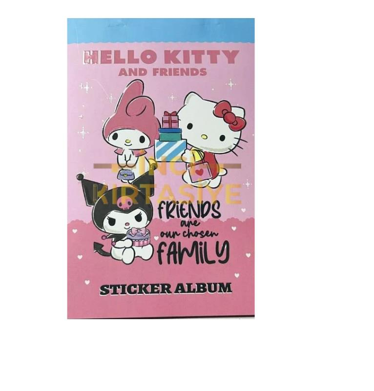 HELLO KITTY AND FRIENDS STICKER ALBUM (1563100)