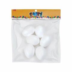 PUTI 6cm KOPUK YUMURTA 6 LI(4896)