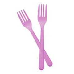 KIKA PLASTIK CATAL PEMBE 24 LU