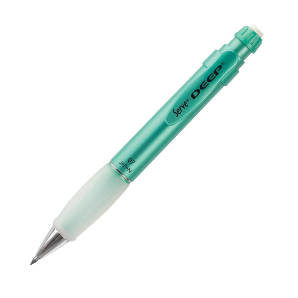 SERVE DEEP MEKANIK KURSUN KALEM 07MM METALIK YESIL