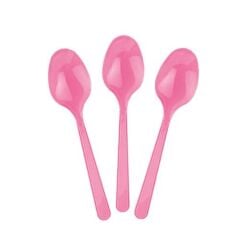 KIKA PLASTIK KASIK KIRMIZI 25LI