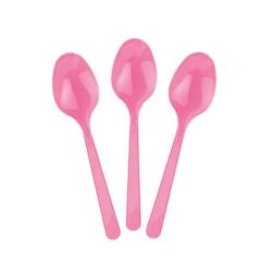 KIKA PLASTIK KASIK KIRMIZI 25LI
