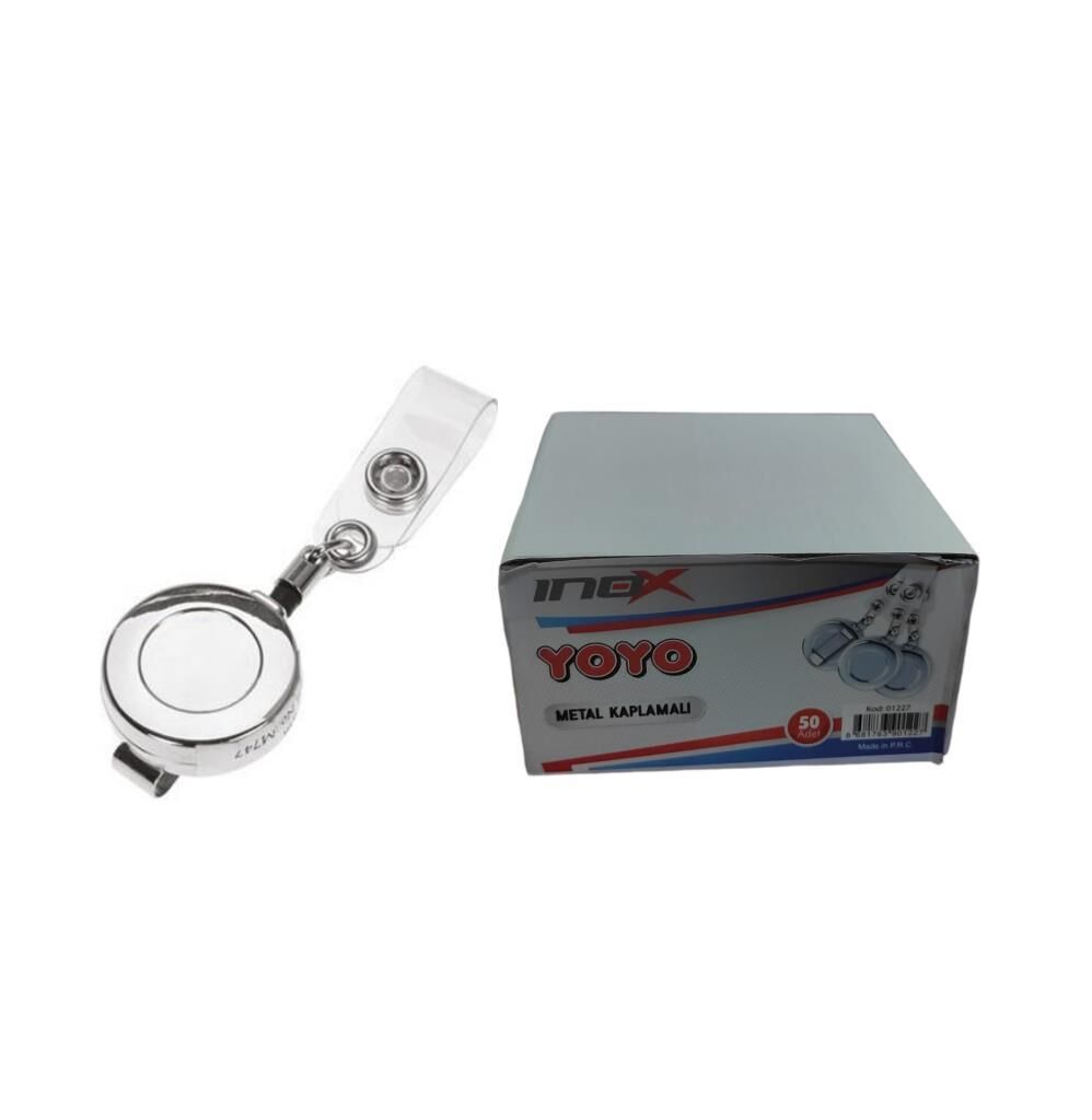 INOX YOYO KART AKSESUAR YUVARLAK KROM 50 LI(01227)