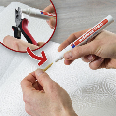 EDDING 750 HOBI SANAT KALEMI KIRMIZI 10 LU KUTU