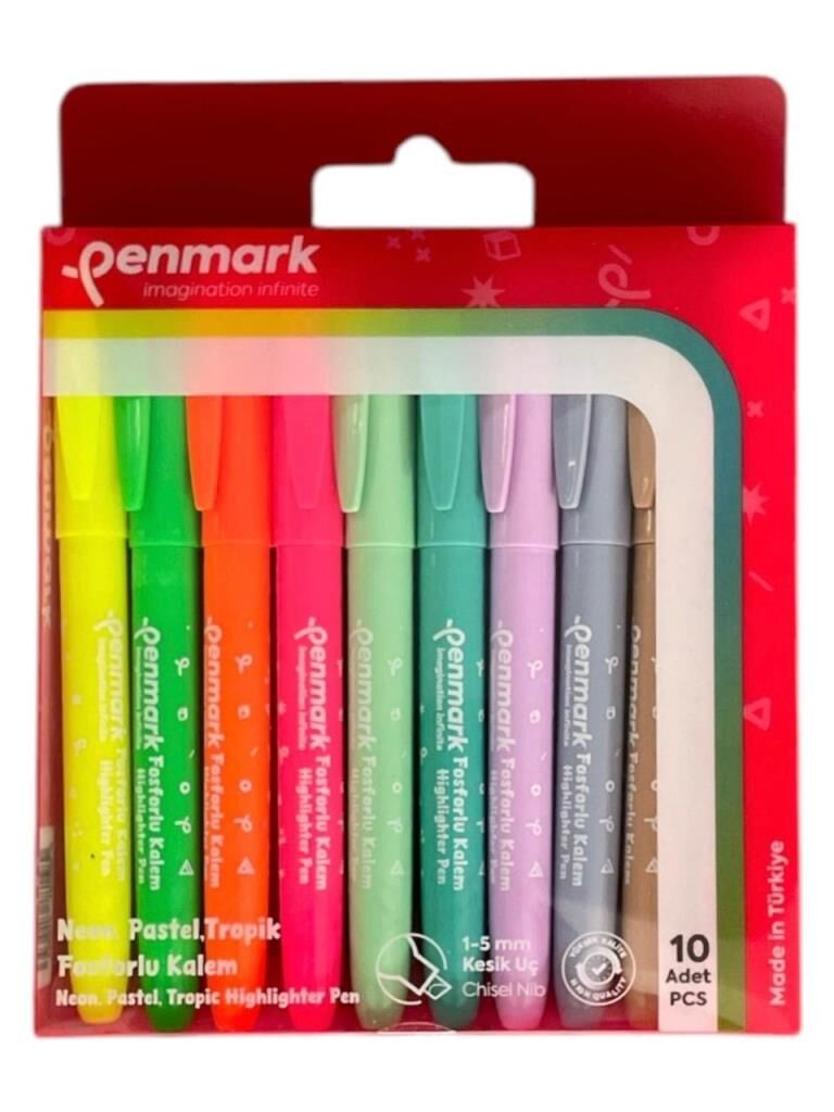 PENMARK KALEM TIPI FOSFORLU KALEM 10 LU HS-520
