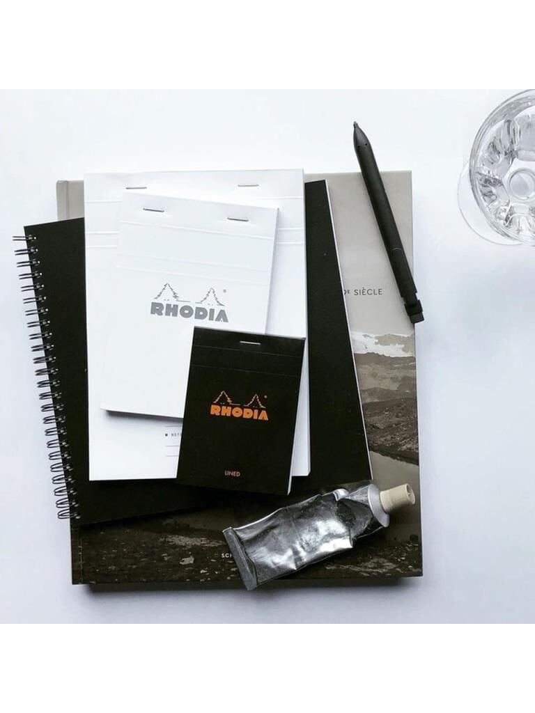 RHODIA BASIC A4 KARELI BLOKNOT BEYAZ KAPAK 80YP.
