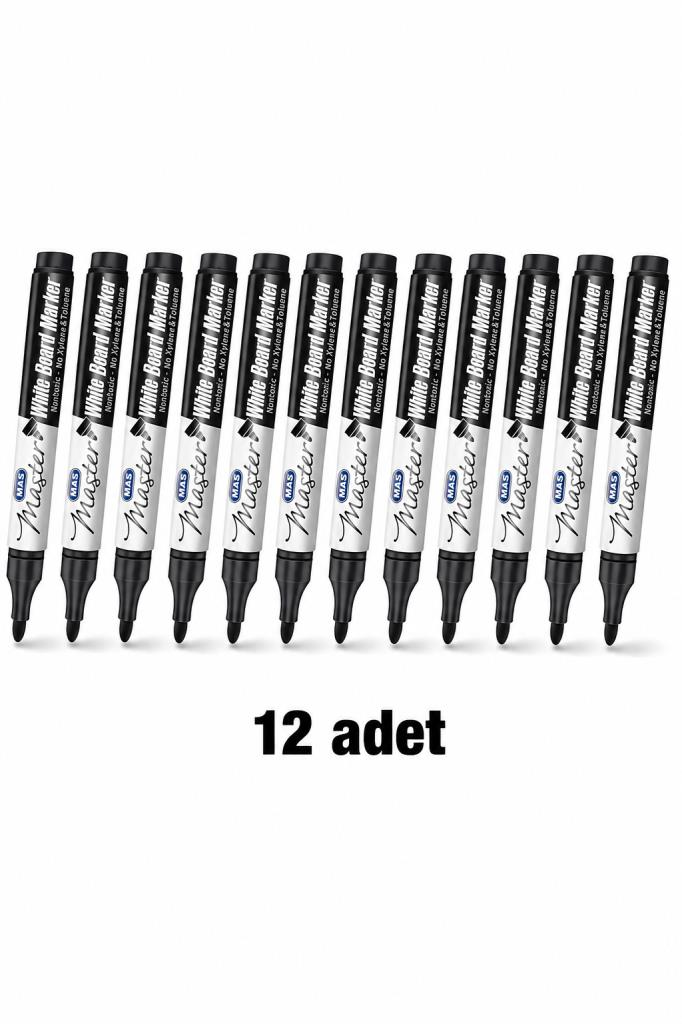 MAS BOARD MARKER YUV.UC SIYAH 12 LI (6410)