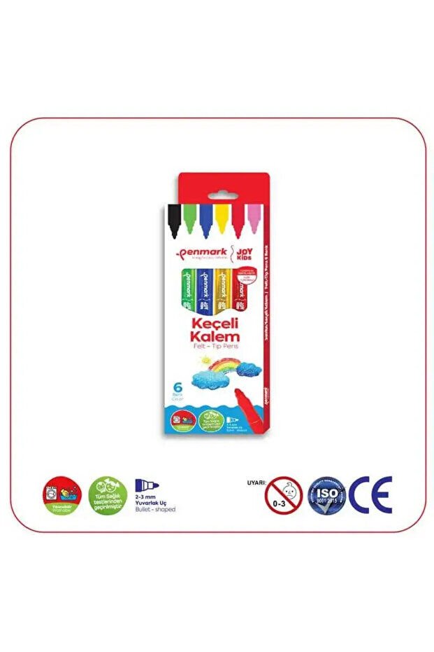 PENMARK KECELI KALEM 6 RENK HS-705-6