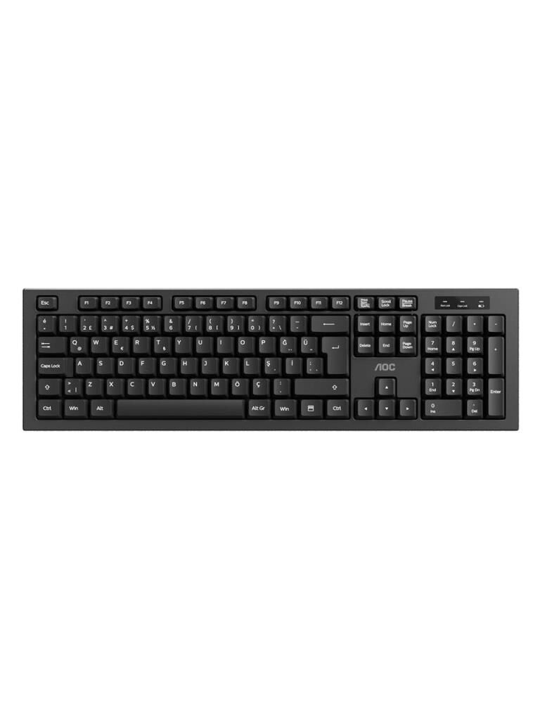 AOC KM210B/38 KABLOSUZ KLAVYE+MOUSE SET