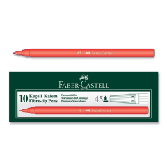 FABER KECELI KALEM KIRMIZI 10 LU (5061155003)