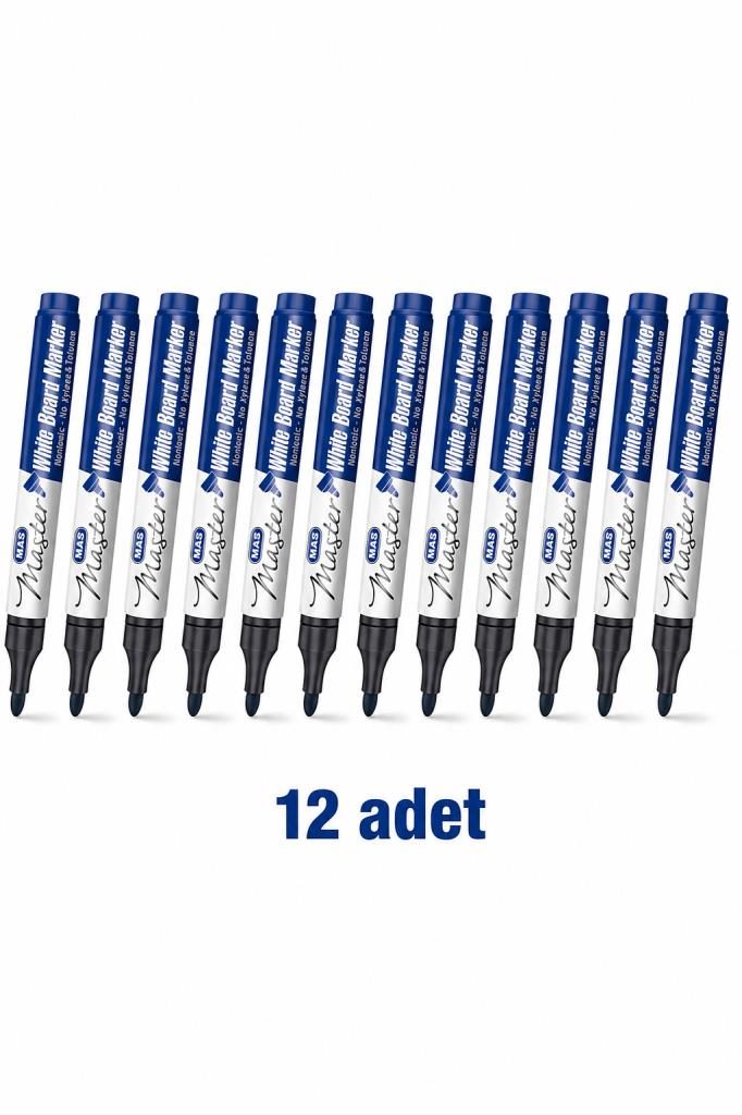 MAS BOARD MARKER YUV.UC MAVI 12 LI (6410)
