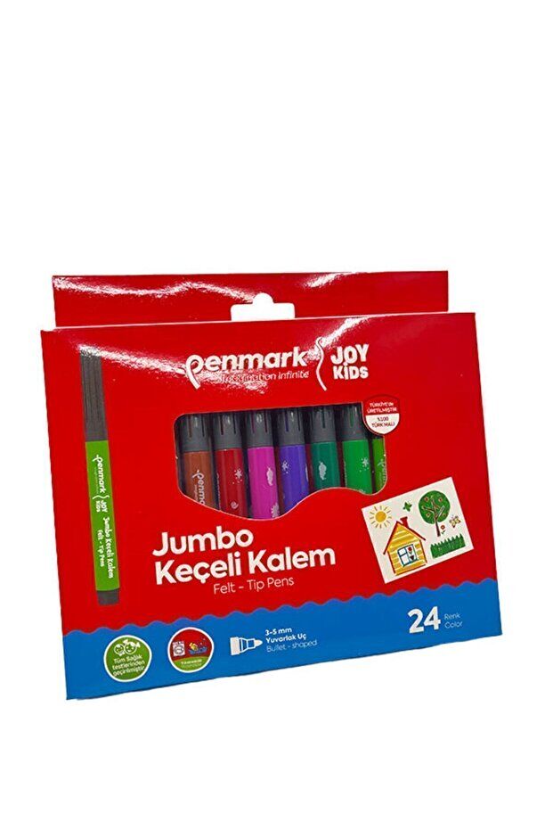 PENMARK JUMBO  KECELI KALEM 24 RENK HS-706