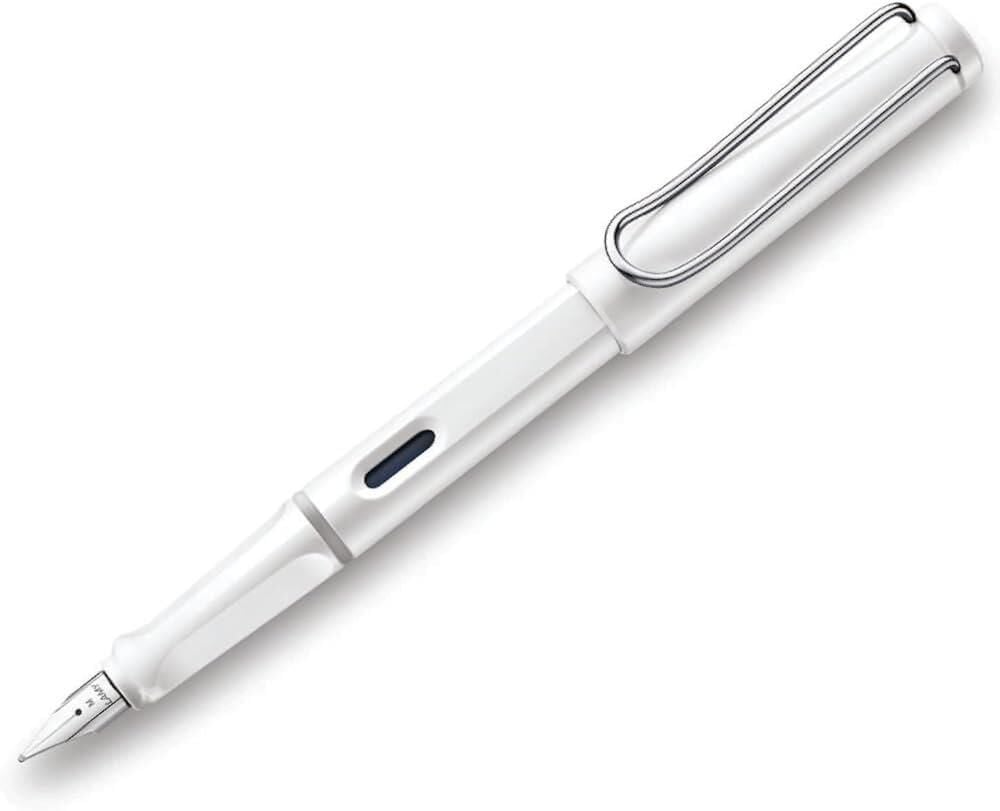 LAMY DOLMA KALEM SAFARI M UC PARLAK BEYAZ (19 B)