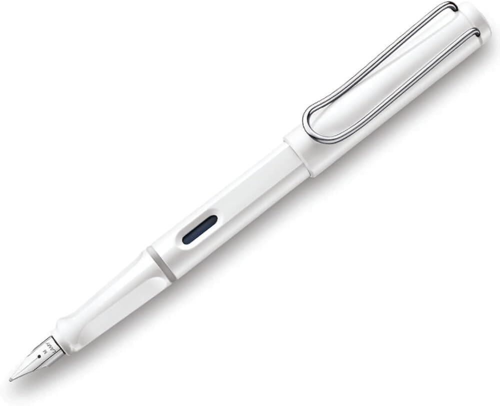 LAMY DOLMA KALEM SAFARI M UC PARLAK BEYAZ (19 B)