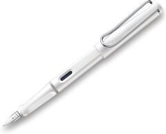 LAMY DOLMA KALEM SAFARI M UC PARLAK BEYAZ (19 B)