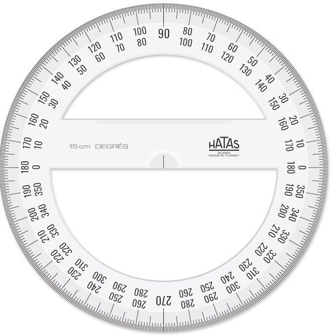 HATAS MINKALE PLS. GRAD 360 15cm.TAM DAIRE(0920)