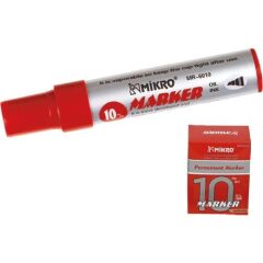 MIKRO PERMANENT MARKER 10mm KIRMIZI KESIK(MR-6010)