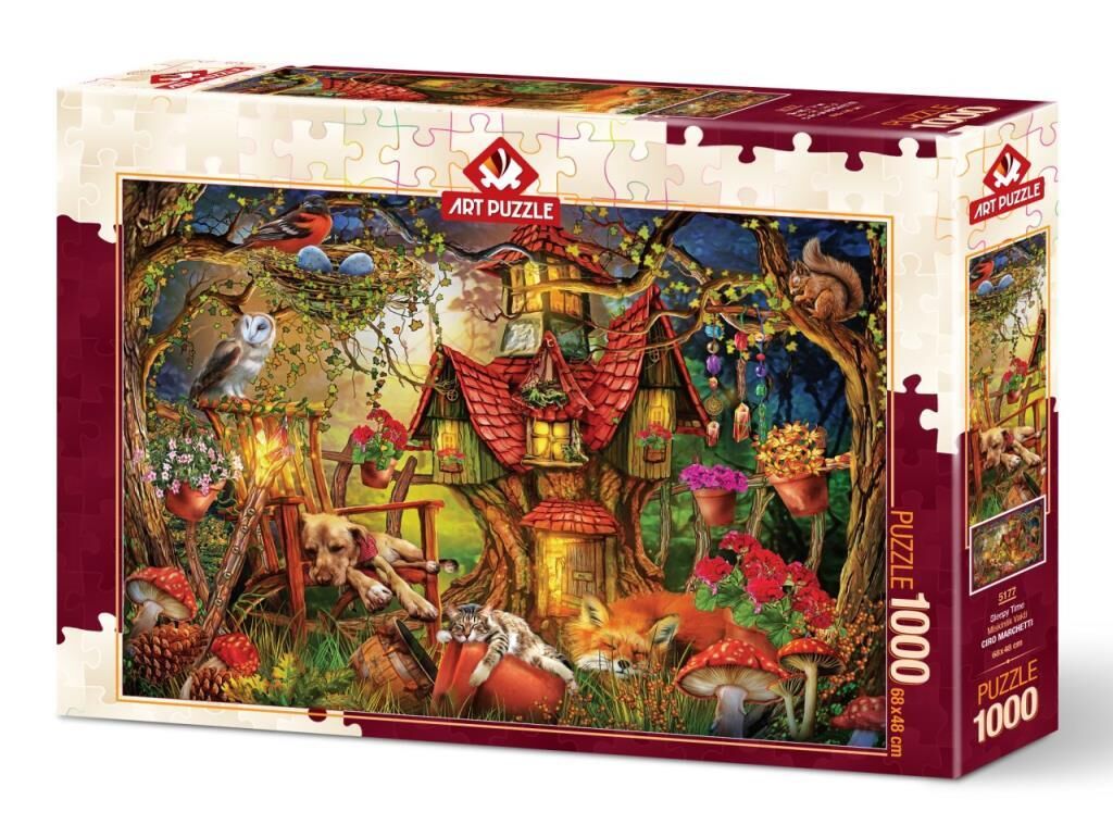 ART PUZZLE 1000 PARCA 68x48 CM MISKINLIK VAKTI