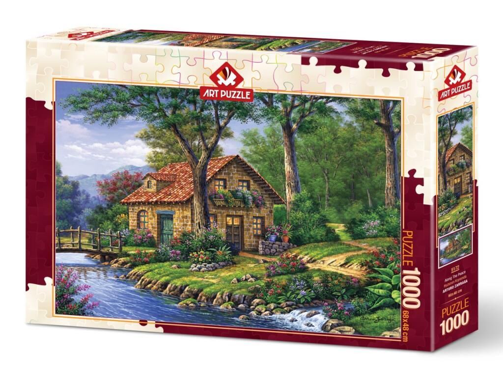 ART PUZZLE 1000 PARCA 68x48 CM HUZURUN KIYISINDA