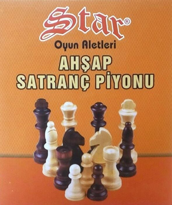 STAR SATRANC PIYONU AHSAP NO 3