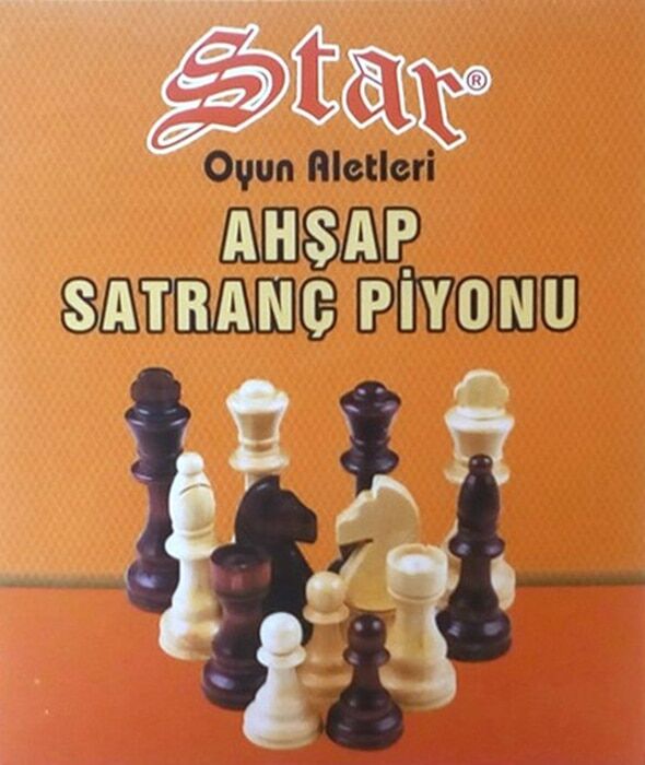 STAR SATRANC PIYONU AHSAP NO 3