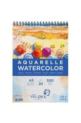 VAN DYCK SULUBOYA BLOK SPIRALLI A5 300 GR. 20 YP