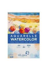 VAN DYCK SULUBOYA BLOK SPIRALLI A4 300 GR. 20 YP