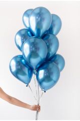 BALONEVI BALON 12 ınc METALIK A.MAVI 12 LI