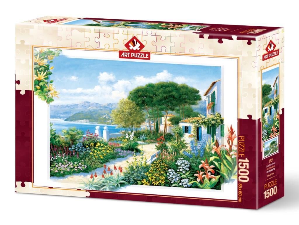 ART PUZZLE 1500 PARCA 85x58 CM KIYI KASABASI