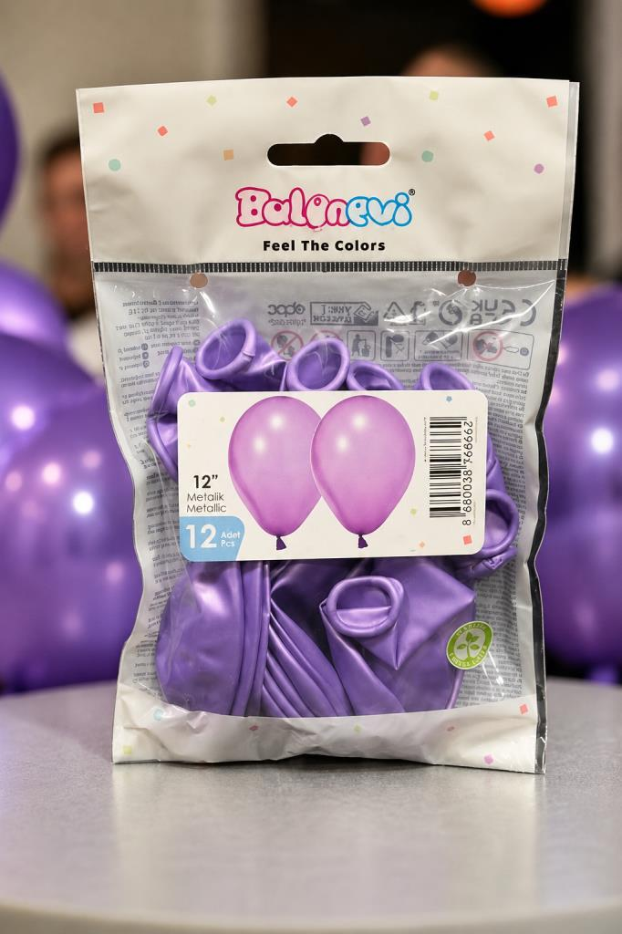 BALONEVI BALON 12 ınc METALIK A.MOR 12 LI