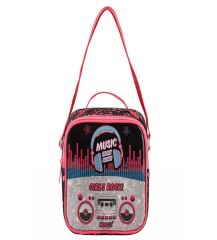 MUGGLE MU-7167 MUSIC SIYAH BESLENME CANTASI