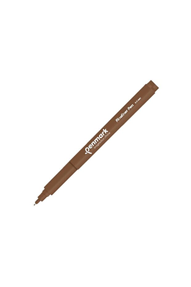 PENMARK FINELINER KALEM 06 MM JAPON UC KAHVE HS800