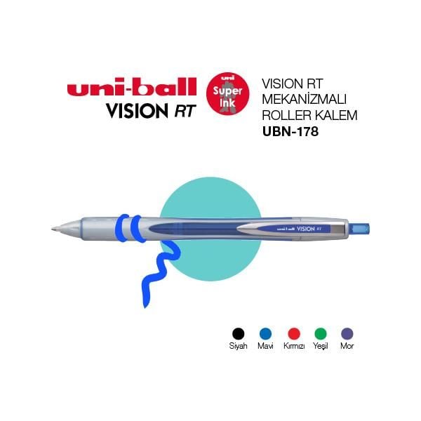 UNI VISION ROLLER BASMALI 08 MAVI 1 LI (UBN-178)