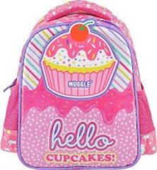 MUGGLE MU-7075 CUP CAKE PEMBE ANAOKULU CANTASI