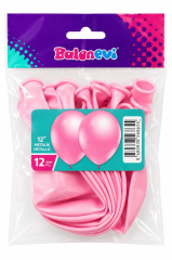BALONEVI BALON 12 ınc METALIK PEMBE 12 LI