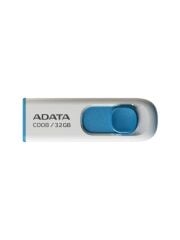 ADATA C008/32GB USB 2.0 CLASSIC WHITE+BLUE FLASH