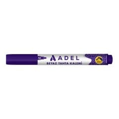ADEL BEYAZ TAHTA KALEMI MOR