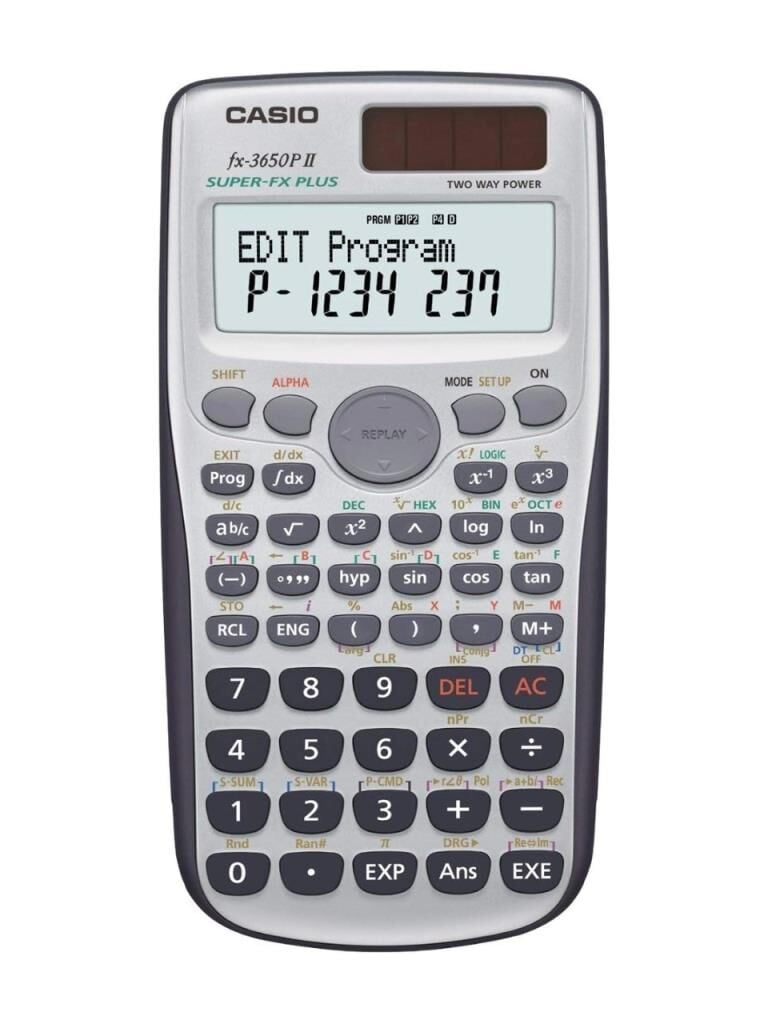 CASIO HESAP MAKINESI BILIMSEL FX-3650P
